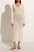 Faithfull the Brand | Serena Pointelle Knit Dress Off White | Girls with Gems