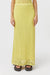 Camilla and Marc | Clover Knit Maxi Skirt Acid Yellow | Girls with Gems