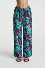 Forever Pant Jade Butterfly by Summi Summi – relaxed statement pants featuring the signature butterfly print.