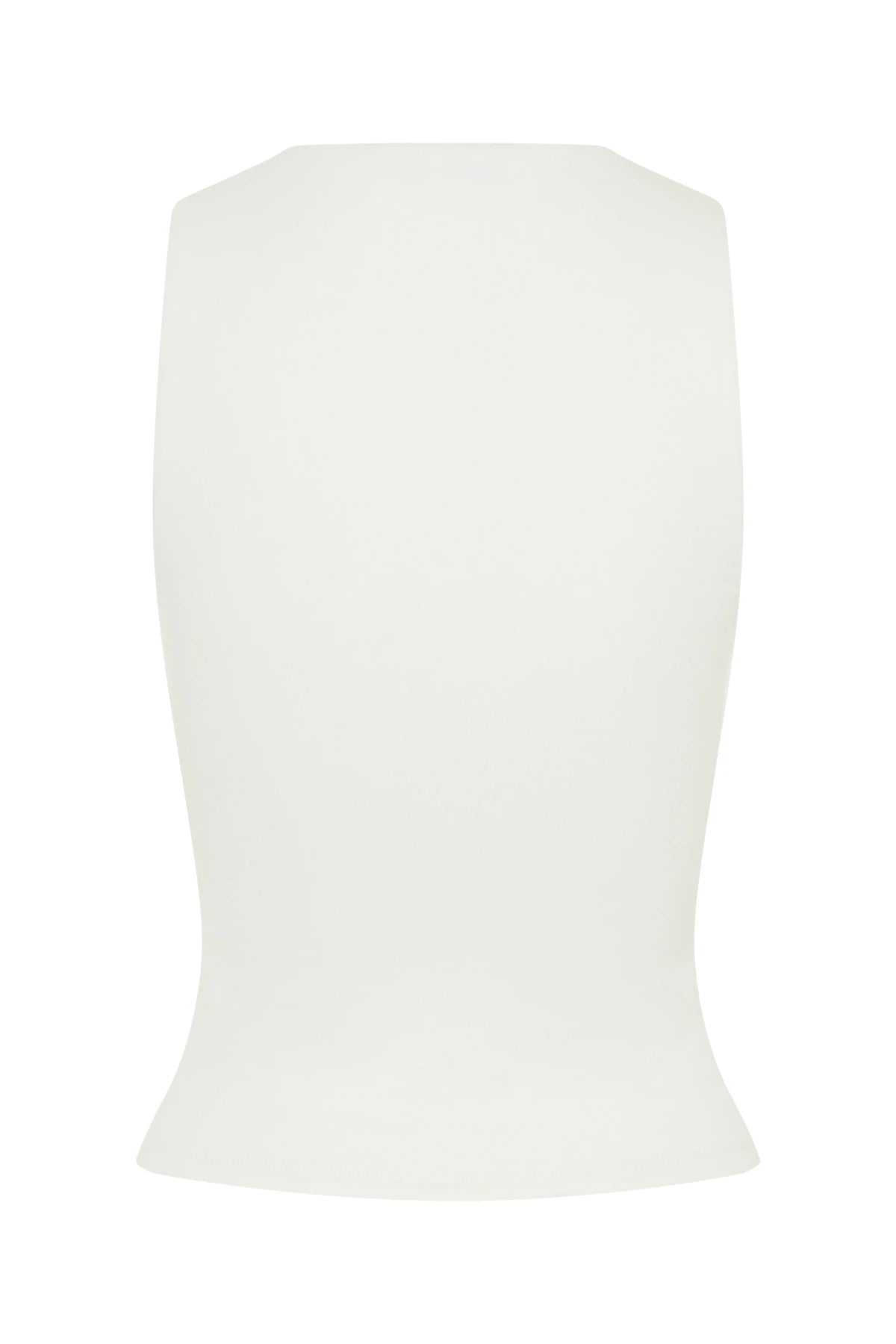 Haley Sleeveless Top White