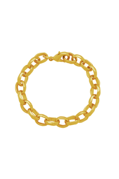 Hydrangea Bracelet by Amber Sceats, handcrafted in Italy with 24K gold plating, a versatile and elegant piece perfect for layering or solo wear.