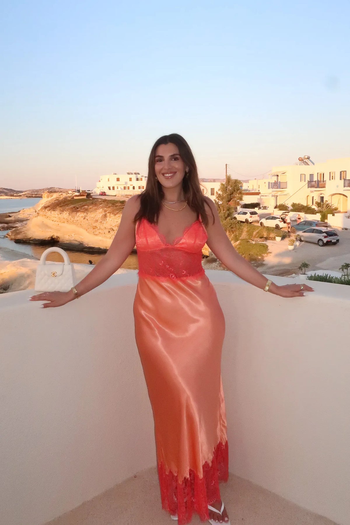 Lilah Maxi Dress Orange