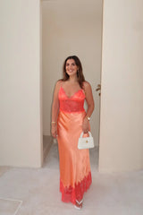 Lilah Maxi Dress Orange