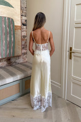 Lilah Maxi Dress Lemon