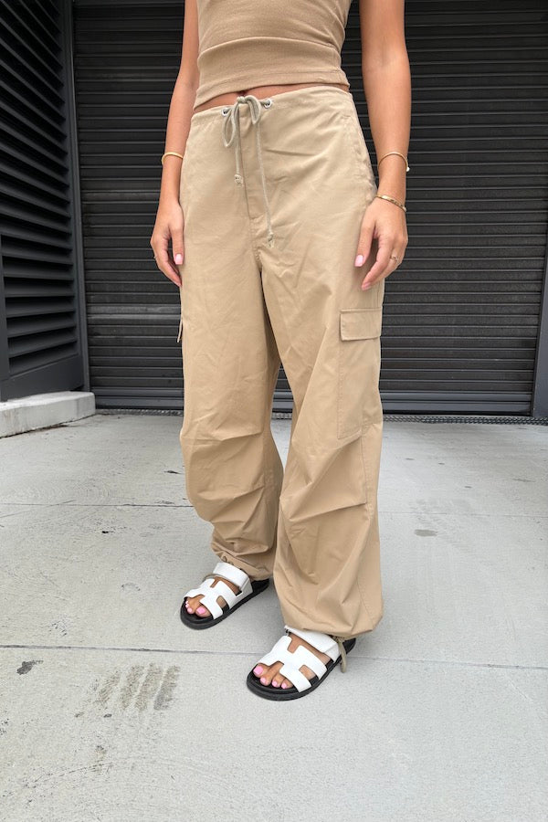 Sneaky Link | Cargo Link Pants Beige | Girls With Gems