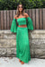 D'Artemide | Calypso Skirt Emerald/Gold | Girls With Gems