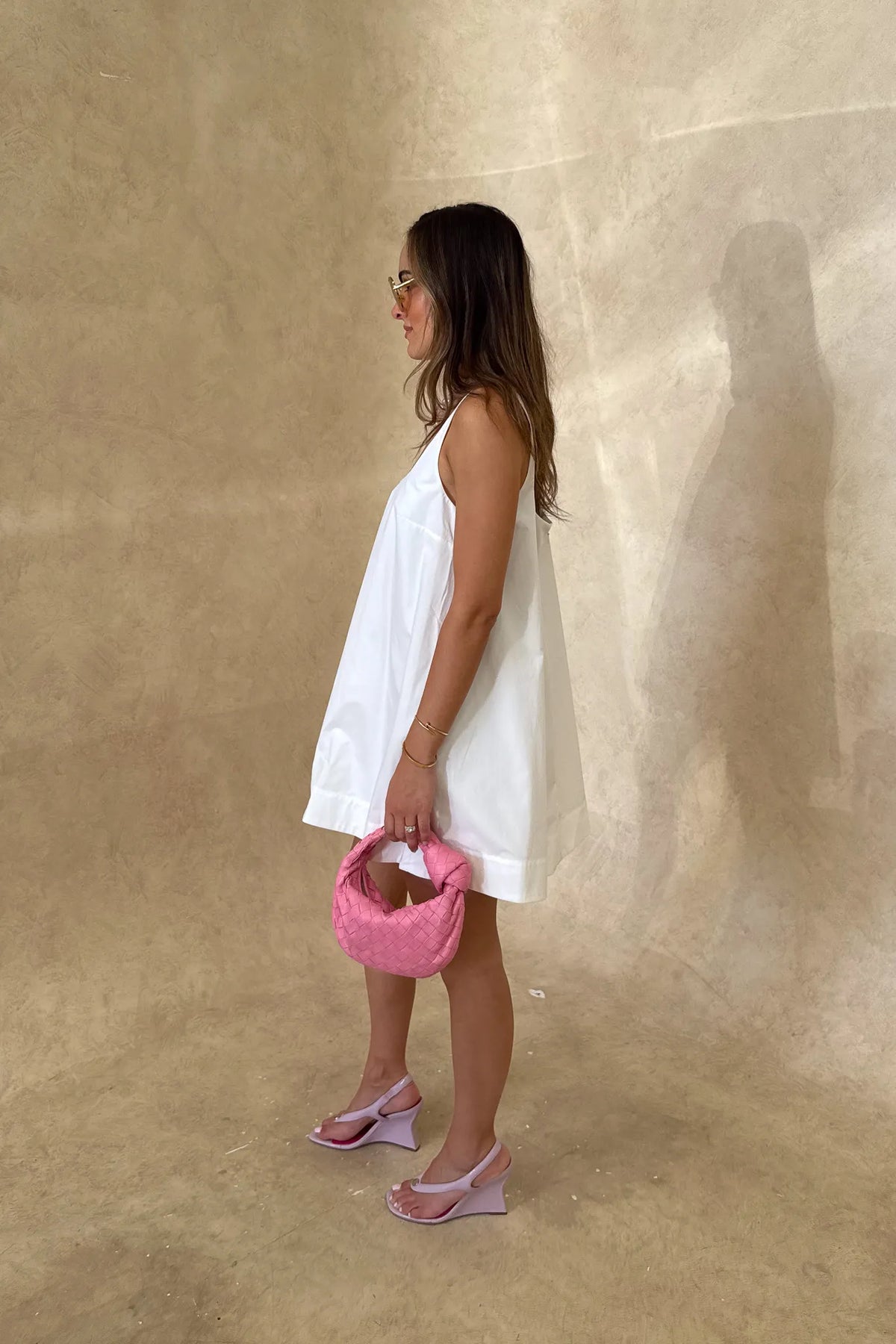 Boston Mini Dress White