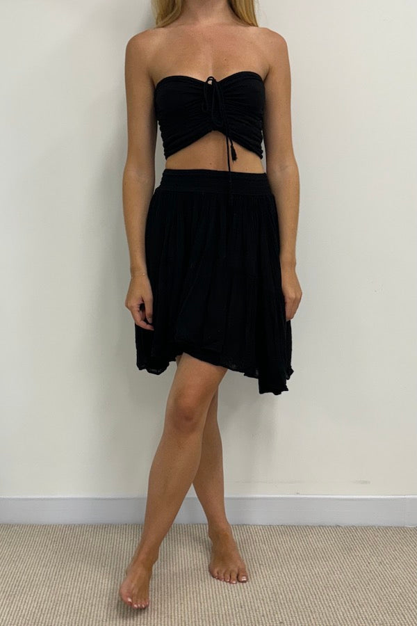D'Artemide | Myrto Mini Skirt Black | Girls With Gems