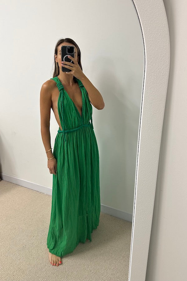 D&#39;Artemide | Renee Dress Emerald | Girls With Gems