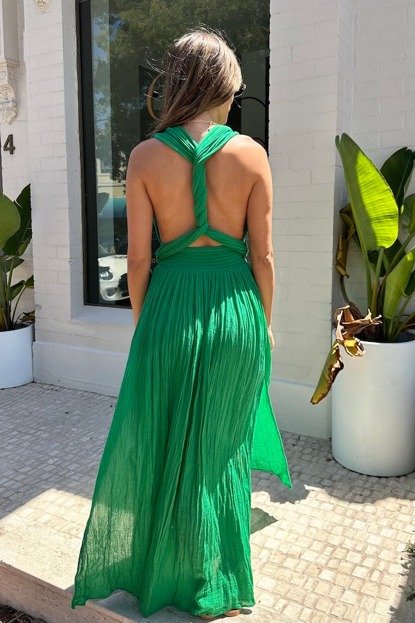 D&#39;Artemide | Chimera Dress Emerald | Girls With Gems
