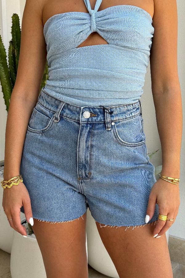 Neuw Denim | Ryder Short Tranquil | Girls with Gems