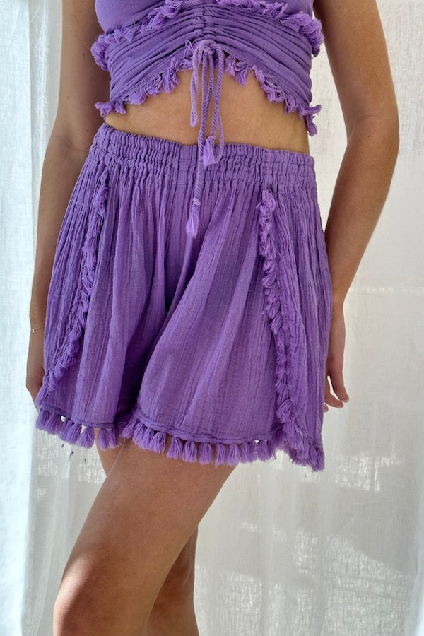 D&#39;Artemide | Moira Shorts Lilac | Girls With Gems