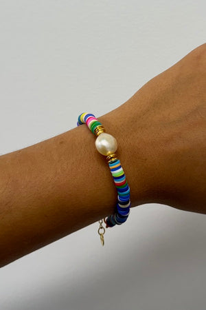 Mayol | Weekend At Mayol's Bracelet Exclusive Dark Multi | Girls with Gems 