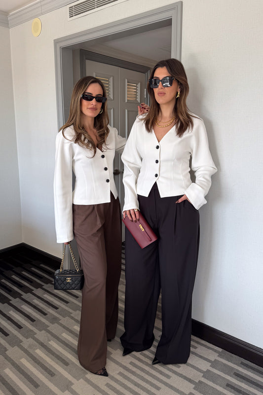 Kate Tailored Pant Black