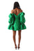 Khirzad Femme | Solaro Dress Green | Girls with Gems