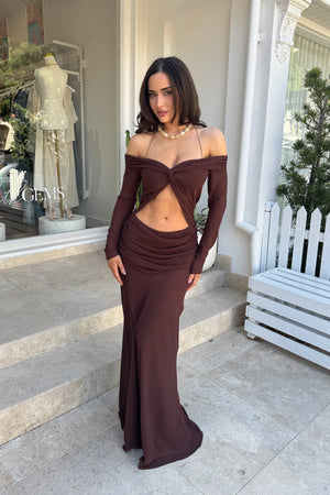 Emily Gown Espresso