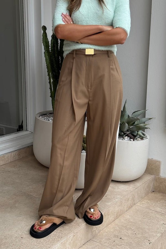 Camilla and Marc | Balsam Pant Camel | Girls with Gems