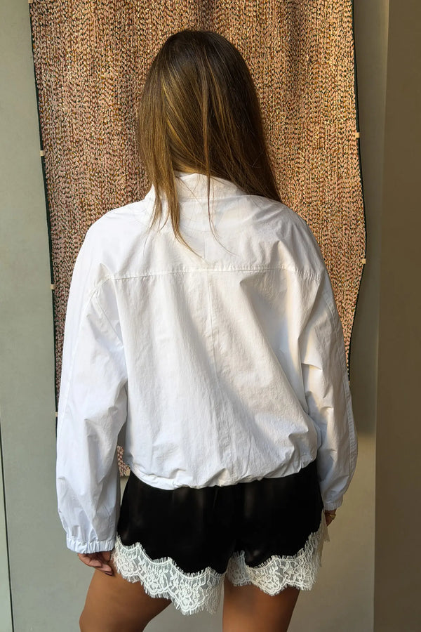 Luella Windbreaker Jacket White