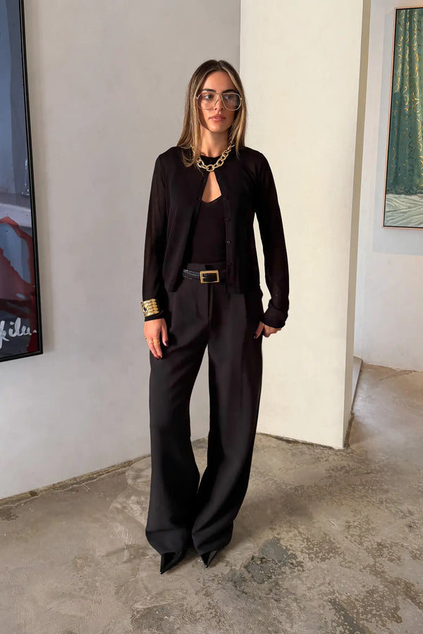 Emery Suit Pant Black