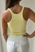 Sneaky Link | Cotton Tank Lemon | Girls With Gems