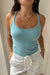 Sneaky Link | Cotton Tank Baby Blue | Girls With Gems