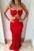 Michael Lo Sordo | All The Lovers Maxi Dress Red | Girls with Gems