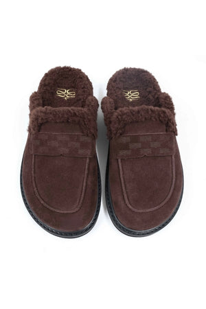 Teddy Suede Loafer Chocolate
