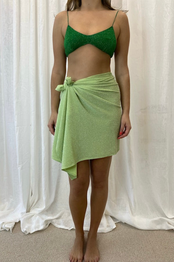 Sneaky Link | Sneaky Short Sarong Lime | Girls with Gems