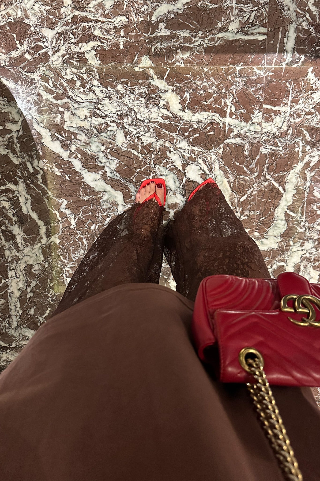 Lia Tee Chocolate by Sneaky Link, oversized cotton tee with boxy fit and short sleeves, perfect for layering or laid-back styling. (124 characters)