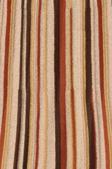 Iden Maxi Skirt in Murano Stripe by Faithfull the Brand, a flared knit midi skirt with drawstring waist and metallic stripe detailing.