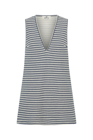 Jagger Mini Dress Navy Stripe