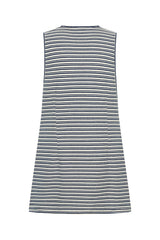 Jagger Mini Dress Navy Stripe