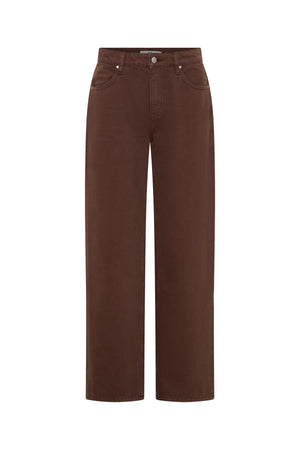 Jaz Hand Baggy Jean Chocolate