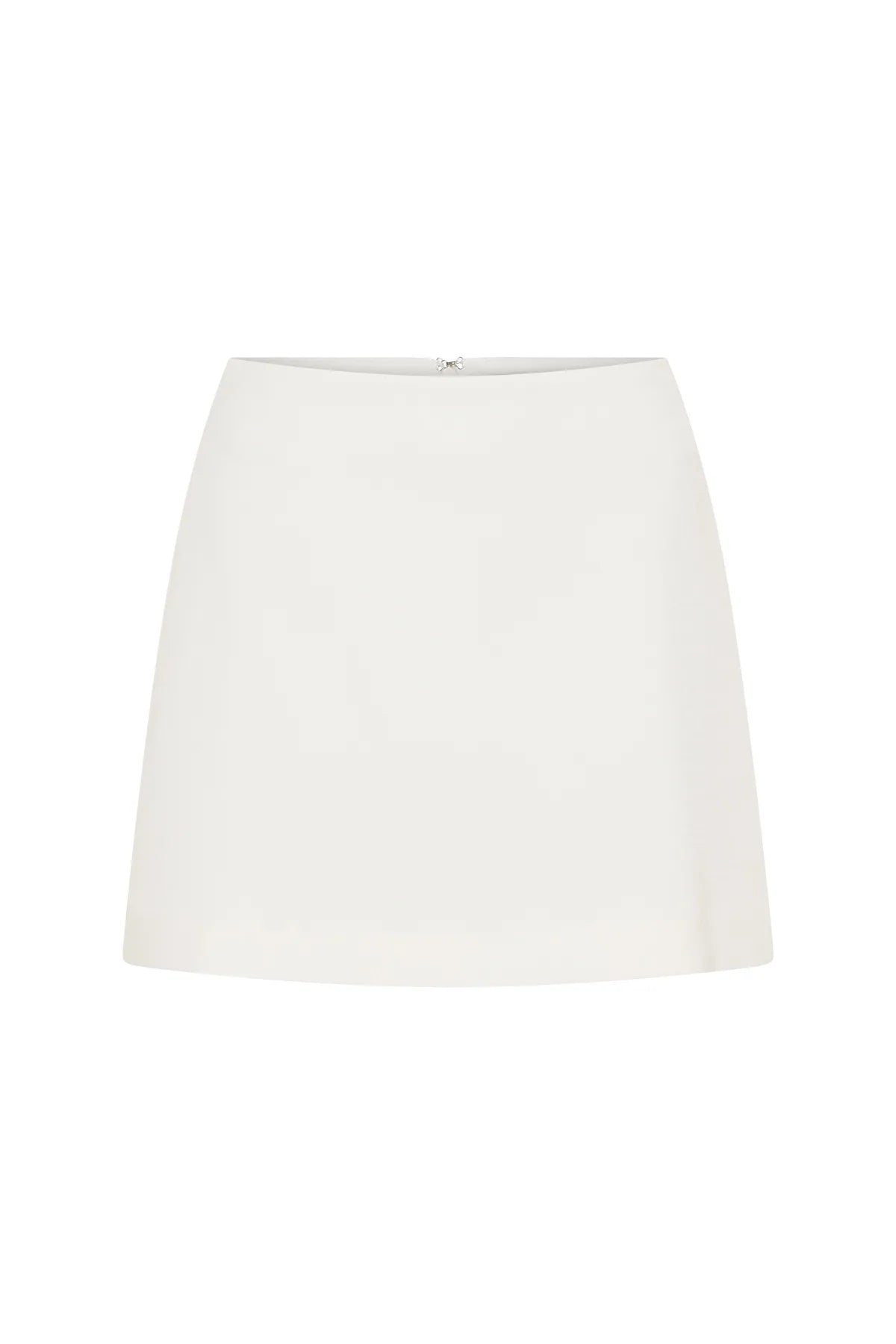 Jaz Hand Mini Skirt White