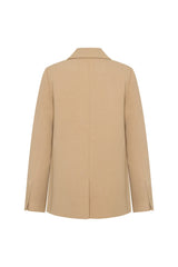 Jaz Hand Blazer Beige by Sneaky Link – a tailored blazer with structured fit and clean lines. Perfect for polished styling.