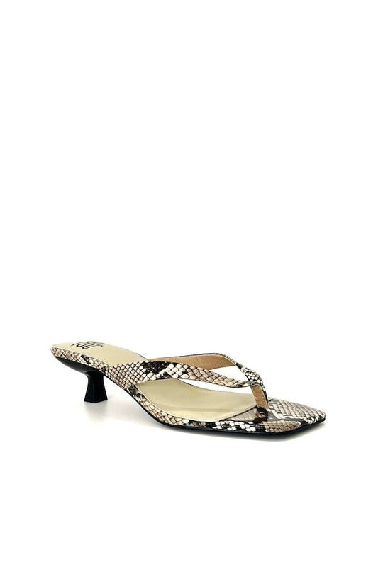 Kitty Heel Snake by Sneaky Link – Trendy 4cm kitten heel with chic snake print. Stylish and comfy, perfect for viral looks and fashion-forward days.