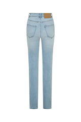 Kendrick Straight Leg Jean Light Blue by Sneaky Link – a viral stretch denim with straight fit. Perfect for everyday styling.