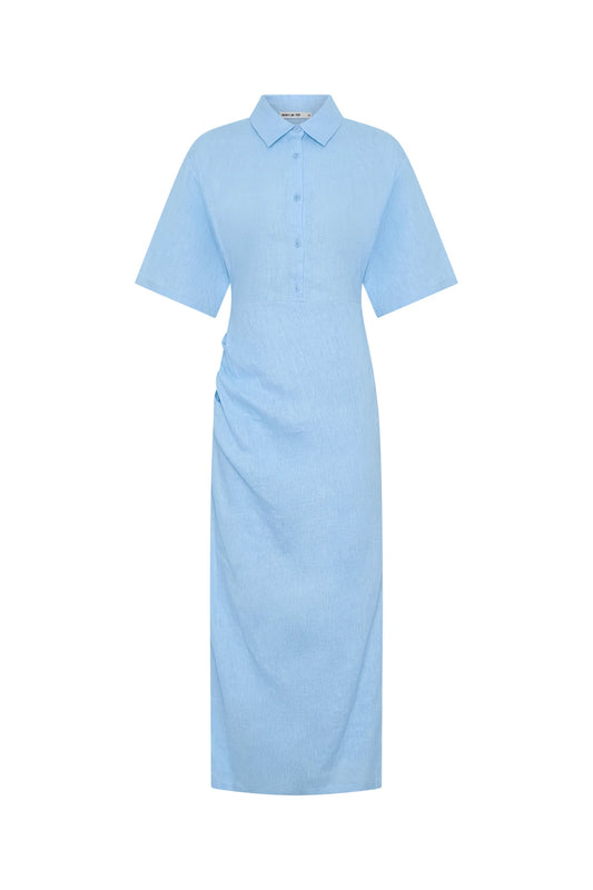 Lefka Midi Dress Blue