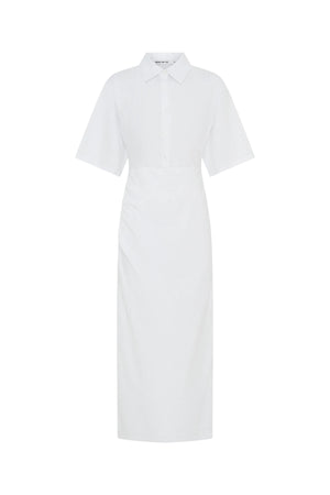 Lefka Midi Dress White
