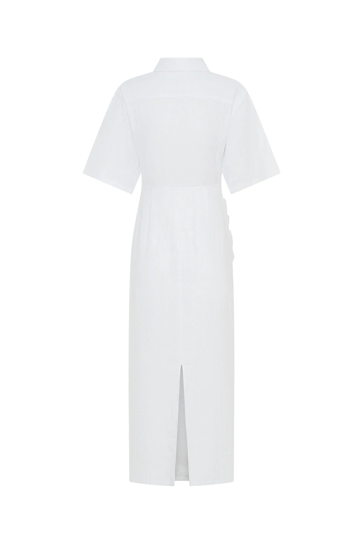 Lefka Midi Dress White
