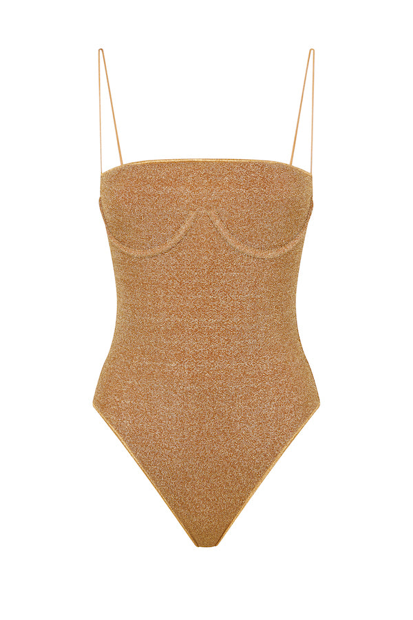 Oséree | Lumiere Underwired Maillot Toffee | Girls with Gems