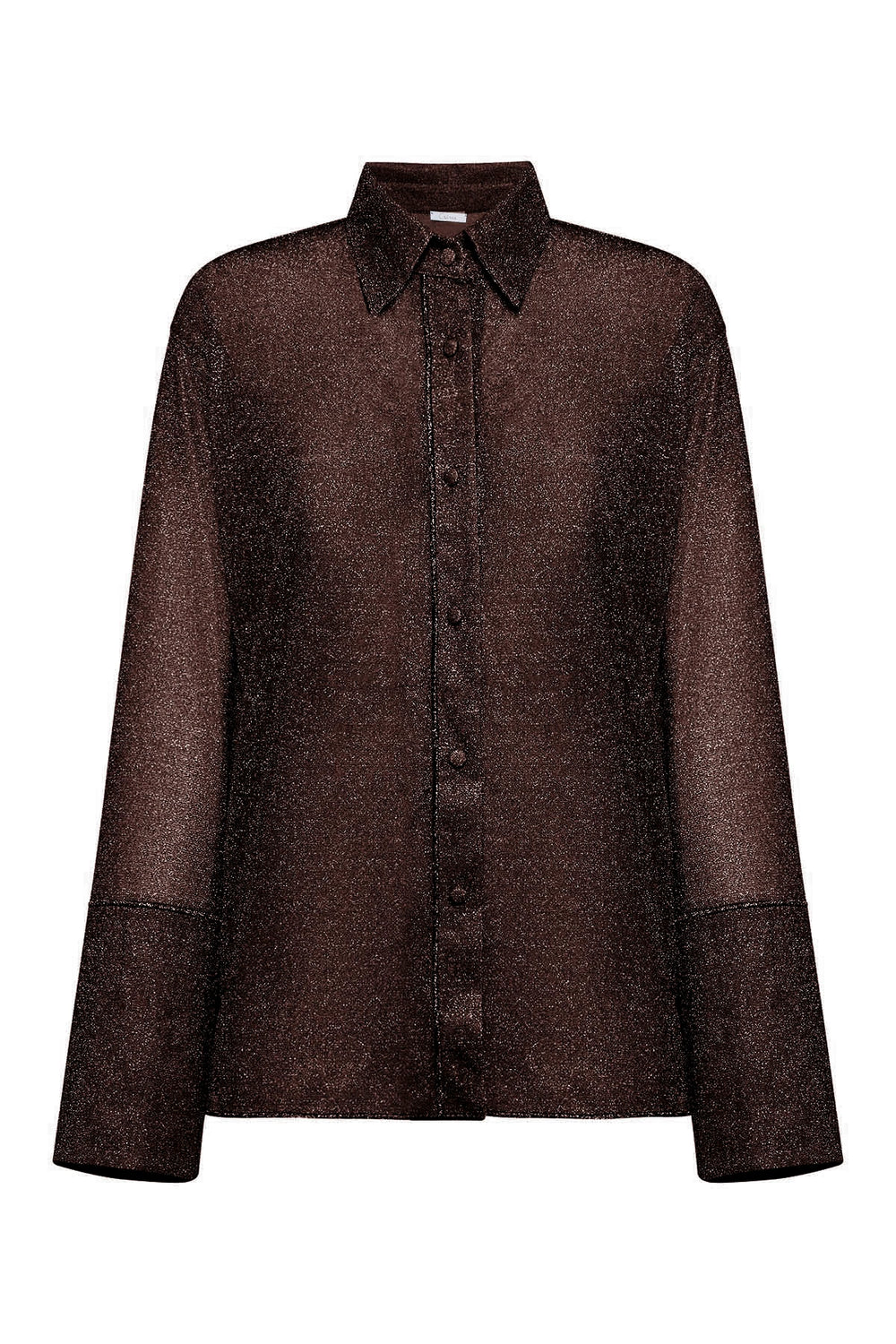 Lumiere Sleeves Shirt Chocolate