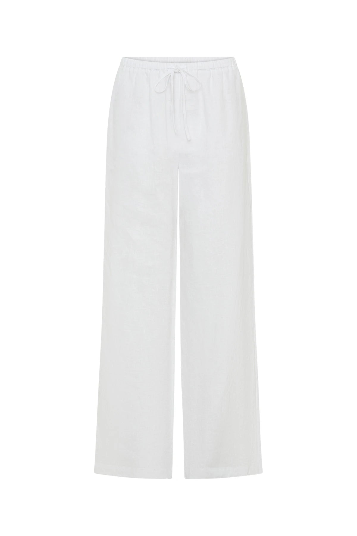 Luna Linen Pant White