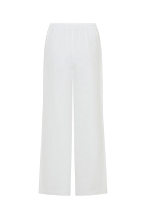 Luna Linen Pant White