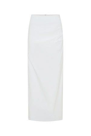 Lefka Maxi Skirt by Sneaky Link, cotton blend maxi skirt with high waist fit. Perfect for summer styling or everyday wear.