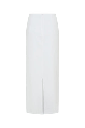 Lefka Maxi Skirt by Sneaky Link, cotton blend maxi skirt with high waist fit. Perfect for summer styling or everyday wear.
