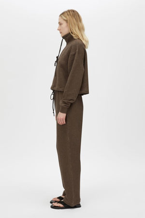 Lloyd Funnel Neck Sweater Chocolate — Jumpers | Girls with Gems