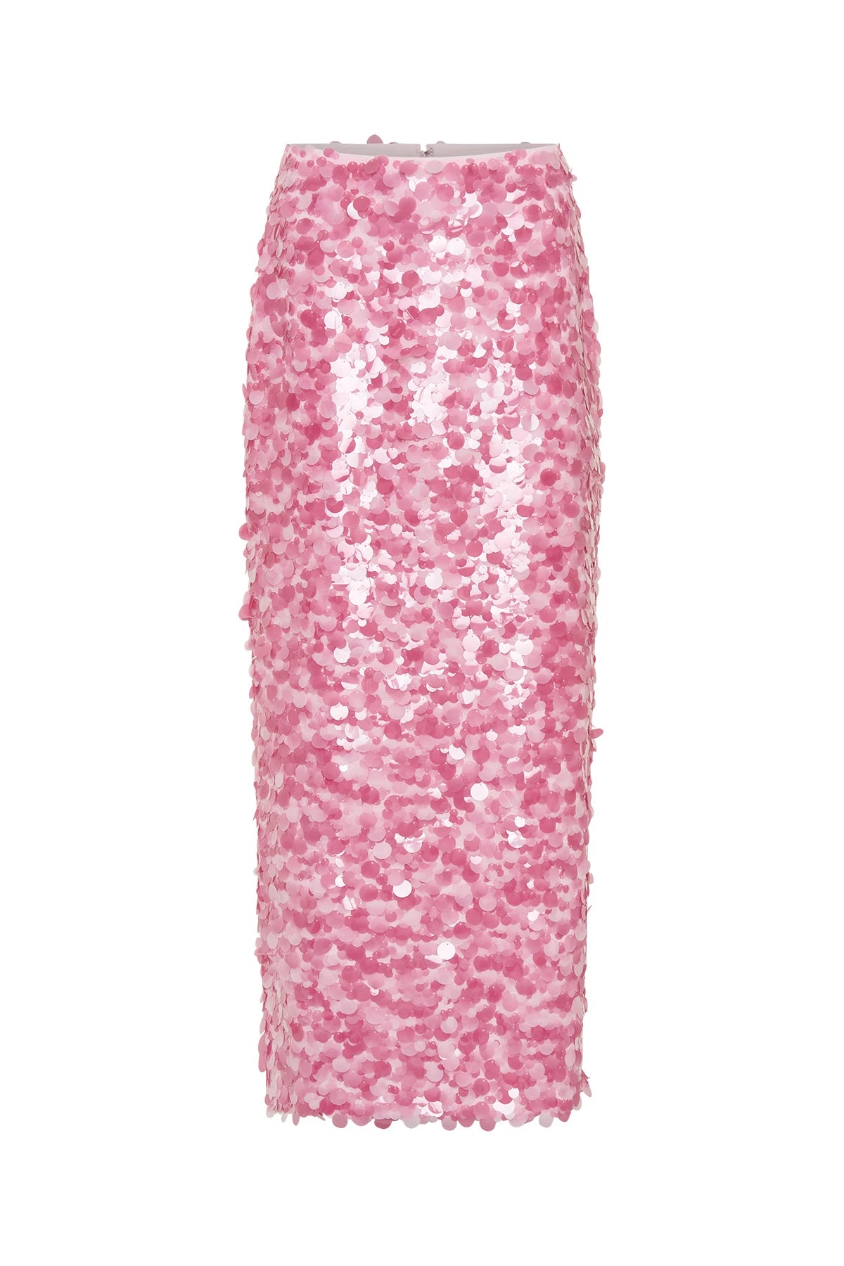 Margot Sequin Midi Skirt Pink