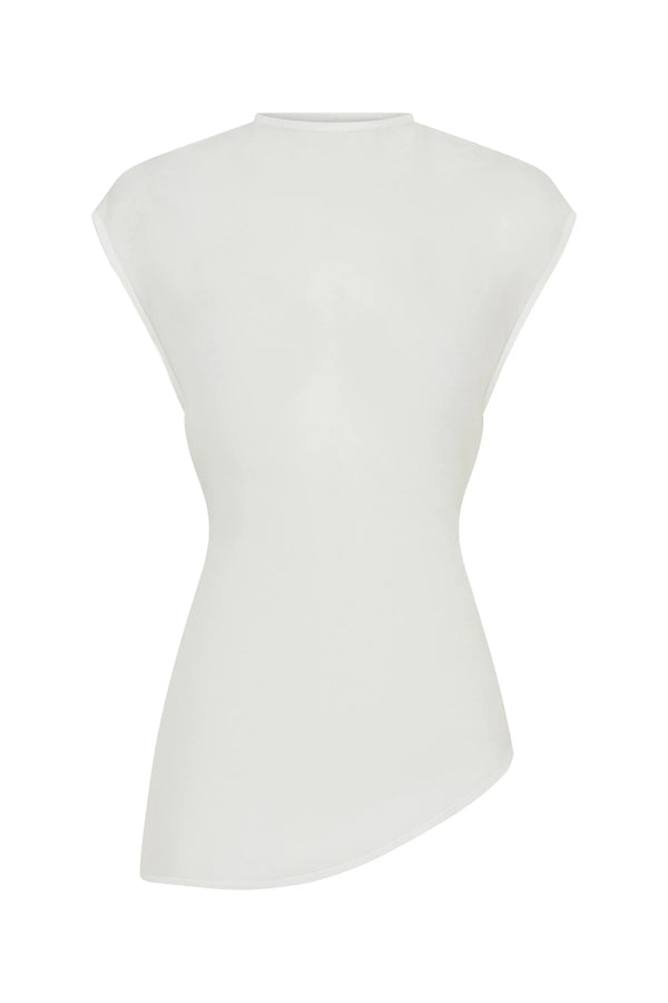 Marni Organza Sheer Top White