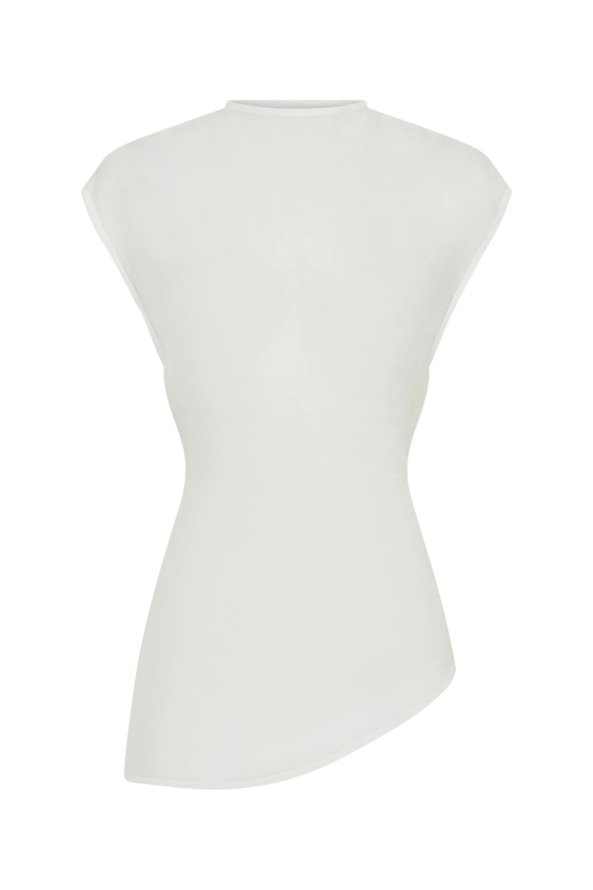Marni Organza Sheer Top White